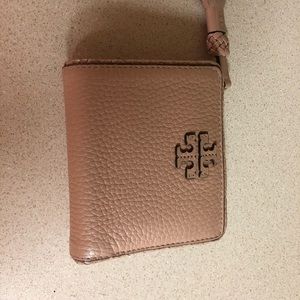 Tory Burch Tan Leather Wallet
